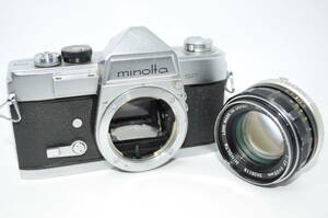 【外観並級】Minolta SR-1 / MC Rokkor-PF 55mm F1.7 ミノルタ　#t11213