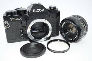 【外観並級】RICOH リコー XR500 一眼レフフィルムカメラ XR RIKENON 1:2 50㎜ 　#s3869