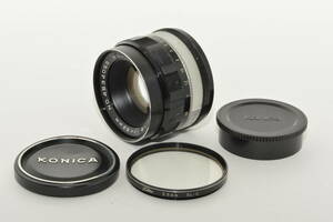 【外観特上級】コニカ KONICA ヘキサノン HEXANON 52mm F1.8 　#s3646