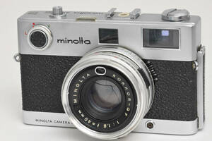 【外観特上級】MINOLTA ミノルタ AL-E ROKKOR-1:1.8=f40mm フィルムカメラ　#s4011