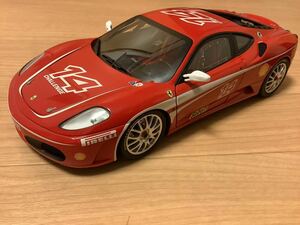 フェラーリ　F430 チャレンジ　1/18 Hotwheels ミニカー　　ホットウィール