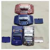 【ジャンク品】ゲームボーイカラー　ゲームボーイアドバンス　８台セット まとめ　ＧＢカラー　GBA_画像6