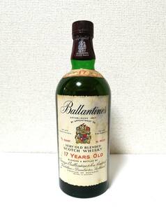 Ballantine's バランタイン17年 赤青紋章ラベル 4/5 QUART 86 PROOF 未開封品 