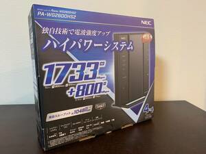 NEC Wi-Fi ホームルータ WG2600HS2