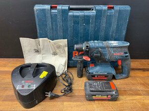 ★中古★動作OK ボッシュ BOSCH 充電式バッテリーハンマードリル GBH36V-LIY 本体/ケース/充電器AL3640CV/バッテリーA3620LIB 2個)倉b