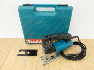 ★ジャンク★マキタ makita ジグソー 4304T 本体 ケース付 100V 50/60Hz 角度調整可 木材切断 木工　DIYなどに 電動工具)倉b