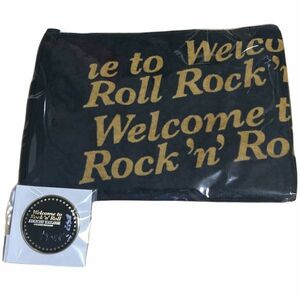 送料込み 未開封■矢沢永吉 ■日本武道館150回記念 マフラータオル&缶バッジ Welcome to Rock'n' Roll2023