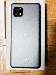 ◆ Aquos Sense6 128GB/6GB SIMフリー SH-M19 ブラック 美品 ◆ 送料700円 ◆