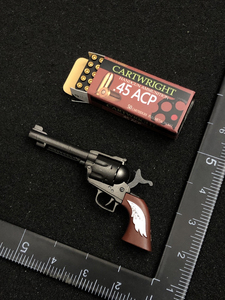  postage 120 jpy ) 1/6 super black Hawk Star m Luger revolver Vaio hazard Crea gun ( inspection DAMTOYS easy&simple Leon figure 