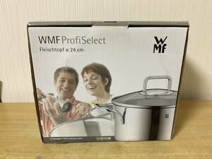 WMF 両手鍋　24cm 容量5.7 ProfiSelect 新品未使用品　強化ガラス蓋　鍋　キッチン用品