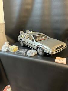 A13ジャンク1円スタートディアゴスティーニPREMIUM X 1/8 Delorean 1982 / DMC-12 ◆ バックトゥザフューチャー デロリアン 