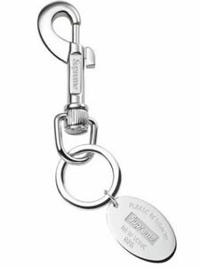 Supreme Tiffany&Co Return to Tiffany Oval Tag Keyring Silver Supreme кольцо для ключей Tiffany брелок для ключа серебряный новый товар не использовался 
