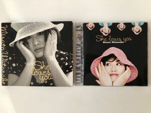 B23644　CD（中古）She loves you　渡辺美里　スリーブケース仕様