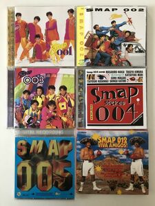 B23684　中古CD　SMAP 001～005・012 VIVA AMIGOS　SMAP　6枚セット