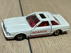 トミカ 日本製 No.5 トヨタ ソアラ 2800GT 1981年 ホワイト サイドロゴ入り 