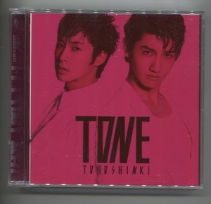 東方神起 「TONE」(初回盤，ジャケットA) ★ 日本発売盤CD+DVD　