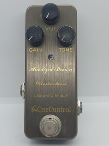 【1円スタート】One Control ( ワンコントロール ) / Anodized Brown Distortion ギター用エフェクター ディストーション