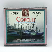 PAUL ANGERER パウル・アンゲラー / CORELLI:CONCERTI GROSSI, OP.6(COMPLETE) ▲2CD CDX 5023_画像1