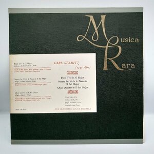 Musica Rara ◇ CARL STAMITZ 1745-1801 / HEIDELBERG BAROCK ENSEMBLE 〇LP MUS 18