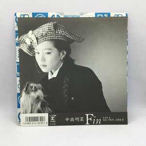 見本盤 白ラベル ◇ 中森明菜 / Fin (EP) L-1752