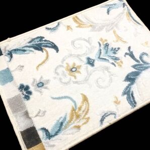 EFECTIVE 30×40 バングラデシュ ミニ ラグ インテリア マット 絨毯 クラシック ビスコーク シルク 手織り