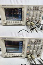 [現状品] Tektronix デジタルオシロスコープ TDS 3052 FDD 2CH プロープ2本付き 簡易確認のみ_画像2