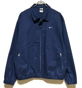 NIKE SB Lightweight Skate Jacket（L）ネイビー ナイキ SB ライトウェイト スケート ジャケット スイングトップ ストレッチ