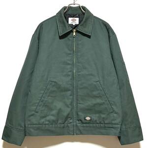 Dickies アイゼンハワー ジャケット（L）グリーン ディッキーズ ワーク キルティング 中綿