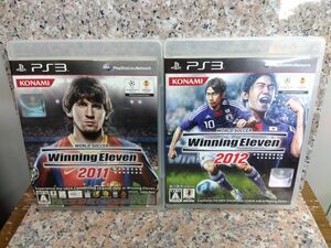 PS3 ワールドサッカー ウイニングイレブン 2011 2012 2本セット 