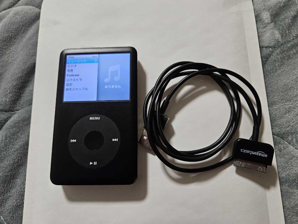 特注食品 バッテリー新品！完動品【 iPod classic 160G 】（厚型