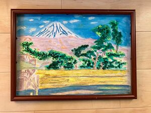 風景画　富士山