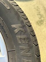 ★中古★16インチタイヤホイール4本セット 205/65R16 トヨタアルファード純正 16×6 1/2J 5穴 PCD 114.3_画像6