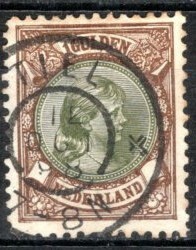 ◆612再出品100円～オランダ　1896年　ウィルヘルミナ　１ｇ　$２２　①◆