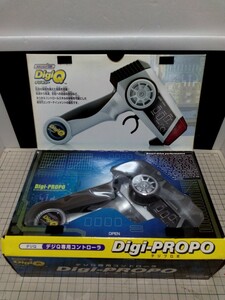 タカラ　デジQ専用コントローラ Digi-PROPOデジプロポ、DigiQデジQ DQ-04 コックス ニュービートル　セット　動作不良ジャンク品