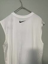 新品 NIKE ナイキ メンズ ドライ JUST DO IT JDI カモ 迷彩 スリーブレス Tシャツ タンクトップ ワークアウト トレーニングシャツ 白 L_画像8