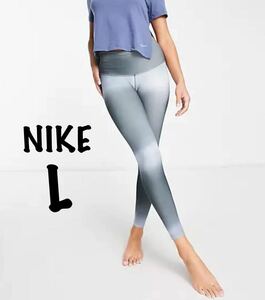 L новый товар NIKE Nike wi мужской спорт трико йога 7/8 трико NY принт dry Fit леггинсы лодыжка длина высокий laiz серый чёрный 