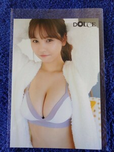 ②NMB48 本郷柚巴 DOLCE Vol.3 TSUTAYA EBISUBASHI ポストカード　非売品