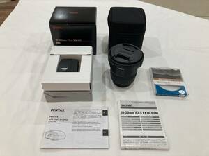 【送料無料】SIGMA 10-20mm F3.5 EX DC HSM　Kenko MC プロソフトン (A) N　GPS ユニット O-GPS2【星景】