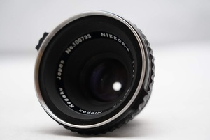 ☆現状品☆ ニコン ニッコール‐P 7.5㎝ F=1:2.8　NIKON NIKKOR-P 7.5 2.8　大人気の中判カメラ ゼンザブロニカ S2・EC用 お見逃しなく