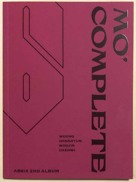 AB6IX MO’COMPLETE Cherry 韓国盤 アルバム 赤 CD トレカ photocard