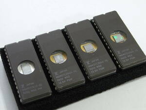 ★ FUJITSU. EPROM . MBM27C512. MBM27C256A. ８個セット 美品（消去確認済み) A-203★