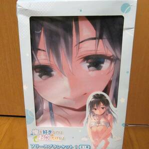 新品未使用 フリースブランケット 俺を好きなのはお前だけかよ アニメグッズの画像1