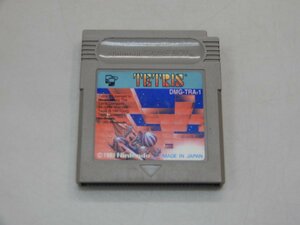 【完全ジャンク品】　GB　テトリス　後期版 DMG-TRA-1 刻印22A　ソフトのみ　動作未確認　ゲームボーイソフト　TETRIS