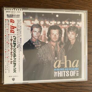 【美品】【帯付】a-ha ベストアルバム　CD THE HITS OF A-HA