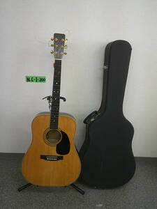 N.C-1-200　Ariaアリア　アコースティックギター　ハードケース付き　平日のみ直取引