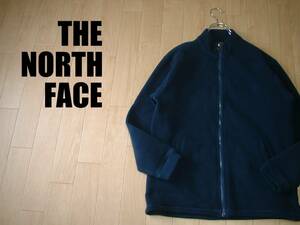 THE NORTH FACEネイビーPOLARTECフリースジャケットL正規ON19516ノースフェイスジップアップポーラーテックデナリTNF刺繍アンタークティカ