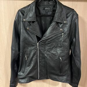 * recommended *SHIMOKITAZAWA RINGO leather double rider's jacket size L