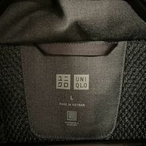 ◆極美品◆UNIQLO ハイブリッドダウンコート ダークグレー　サイズL 定価12900円_画像6