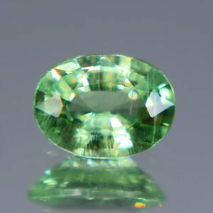  natural mint garnet 0.62ct[P10]UV fluorescence g Rossi .la-