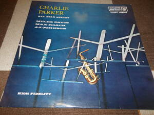 【国内 MONO】CHARLIE PARKER ALL STAR SEXTET ビクターRET-5021 FLIP BACK/COAT/DG DUKE JORDAN他